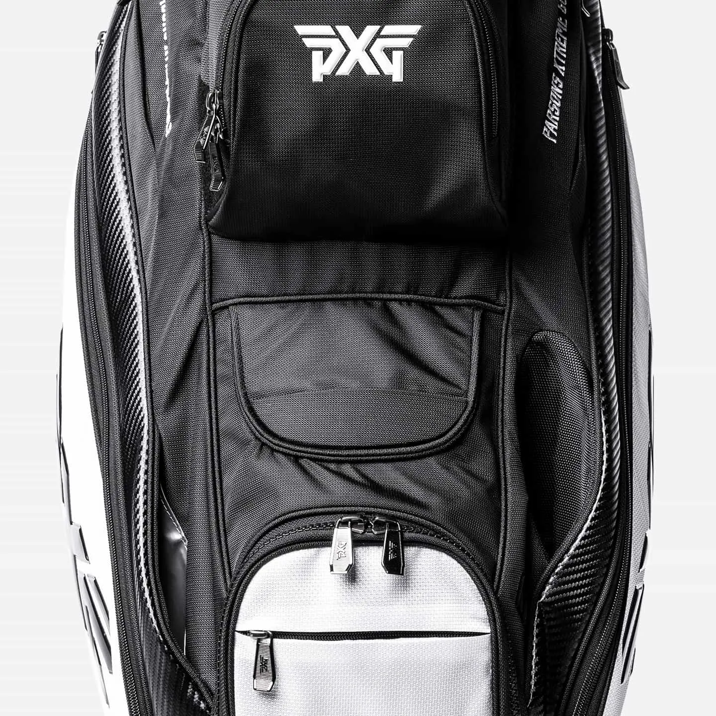 2023 PXG Lightweight Cart Bag - White/Black