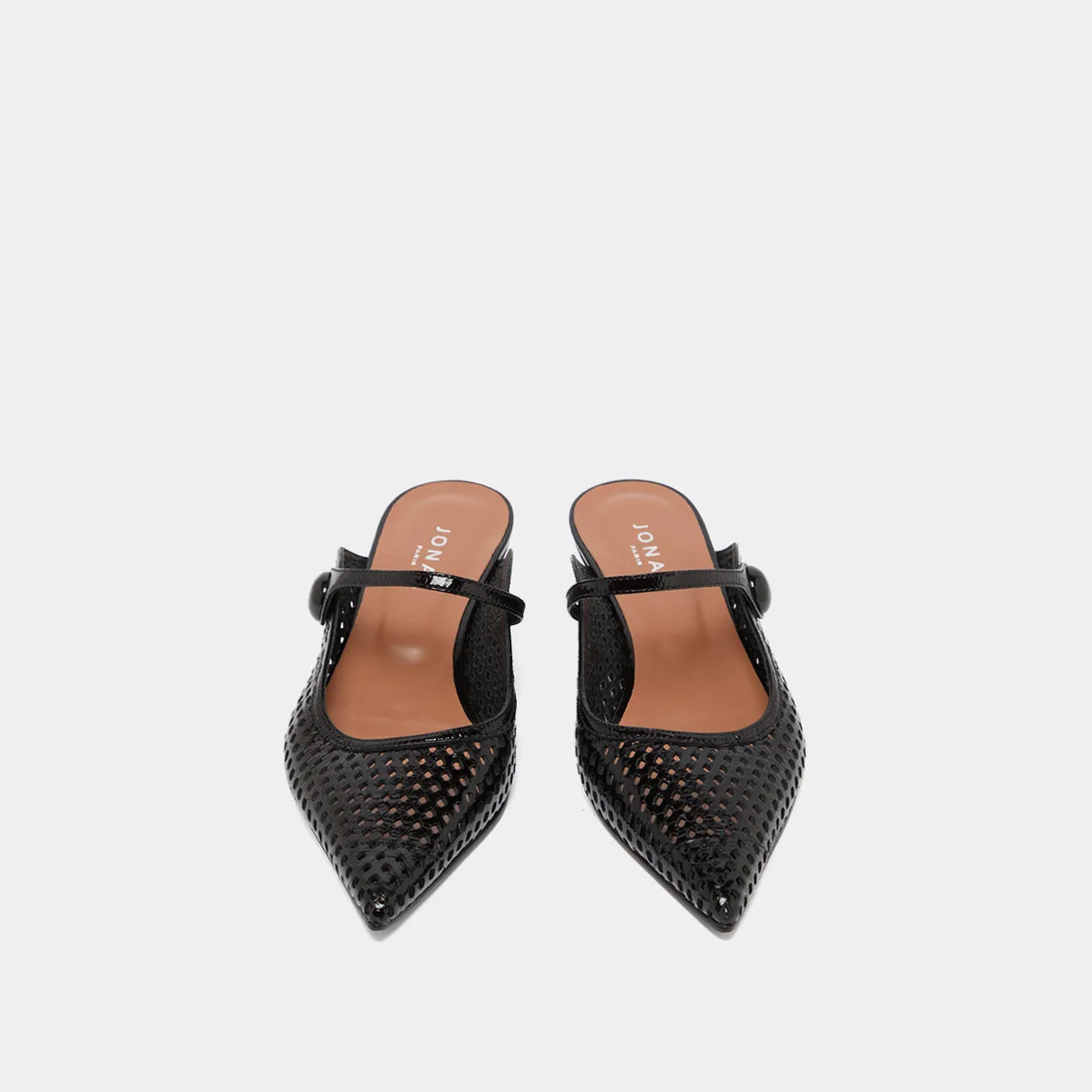 264- Decade Cuir Brillant Noir