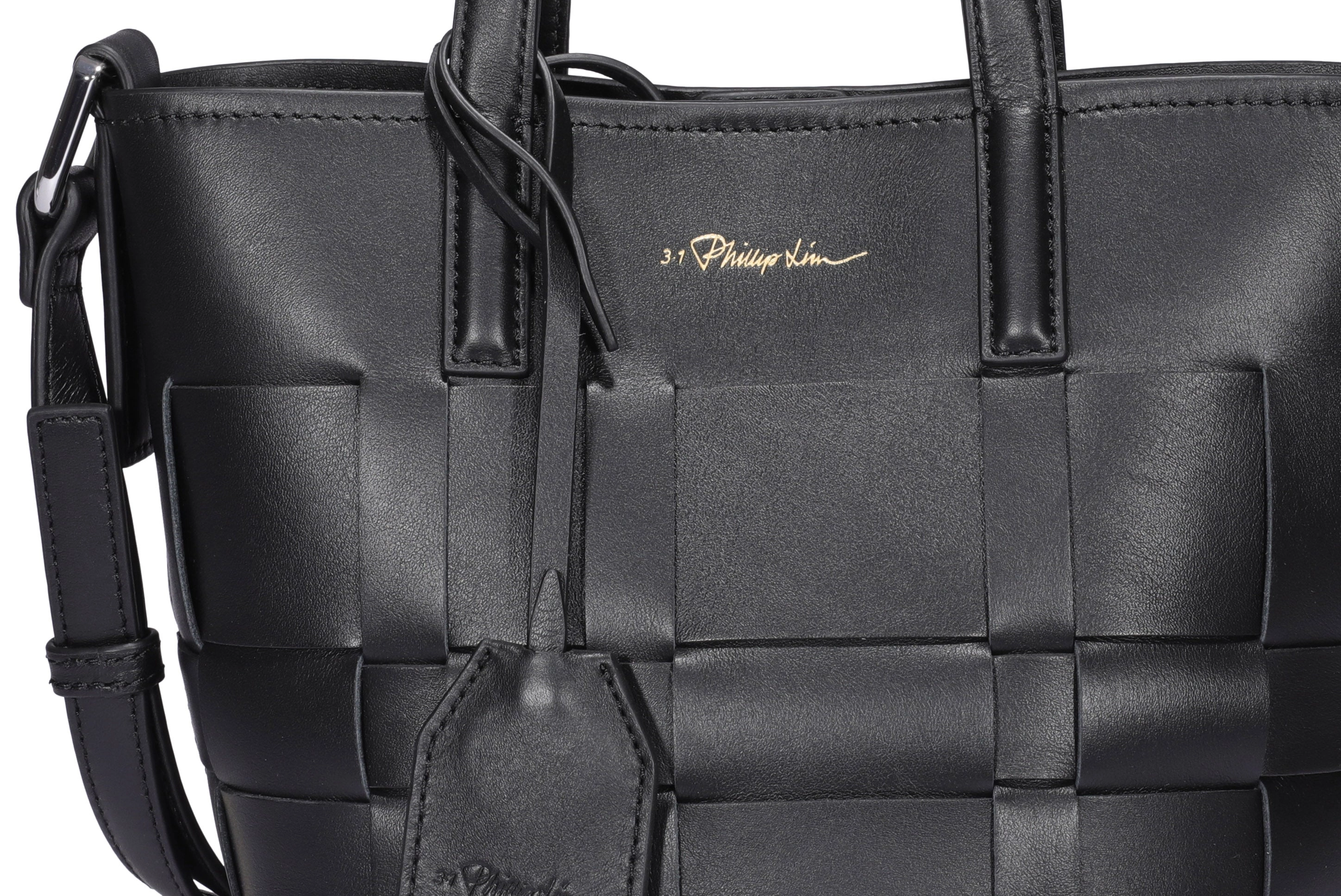 3.1 Phillip Lim Checked Top Handle Bag