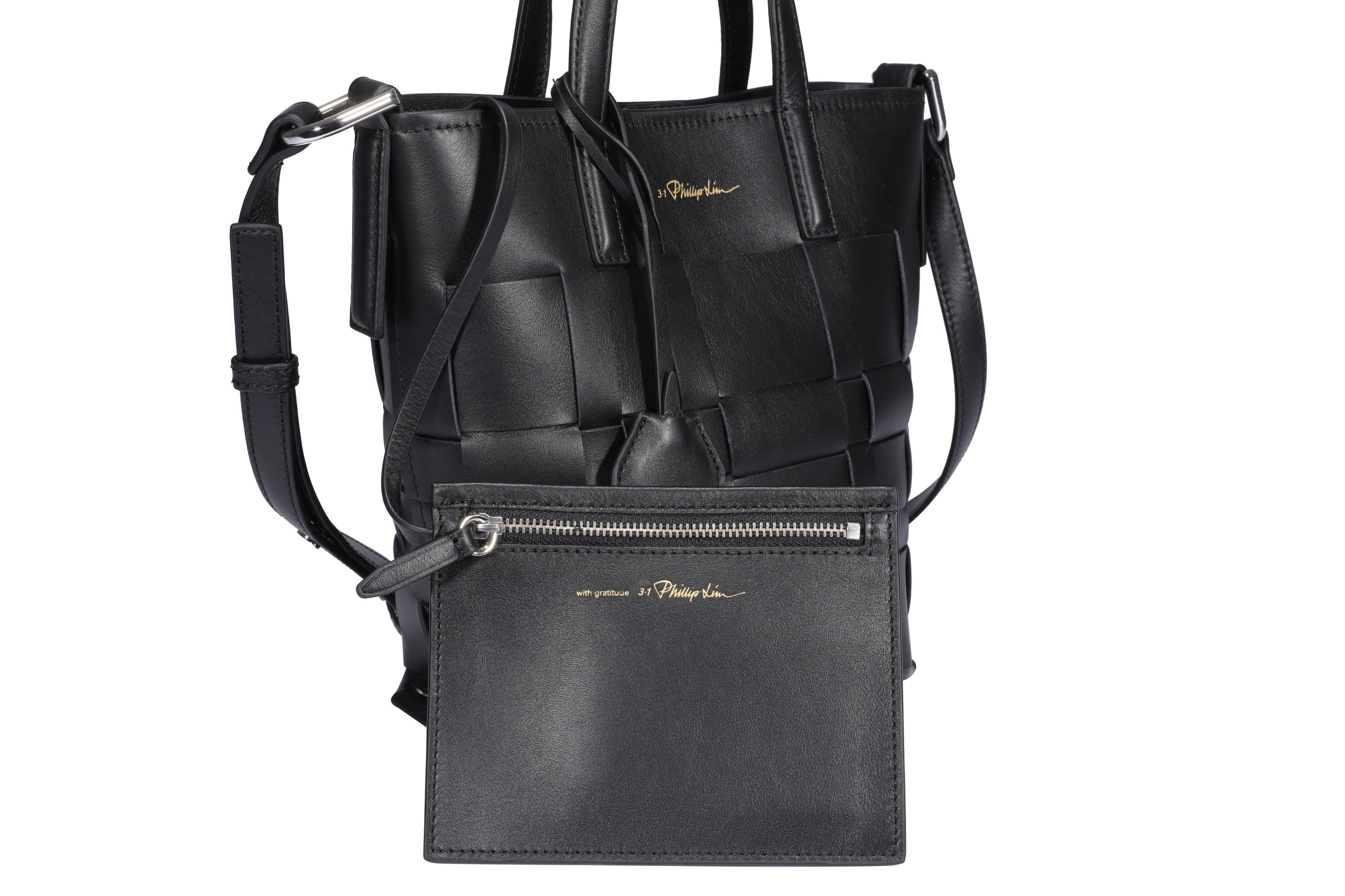 3.1 Phillip Lim Checked Top Handle Bag