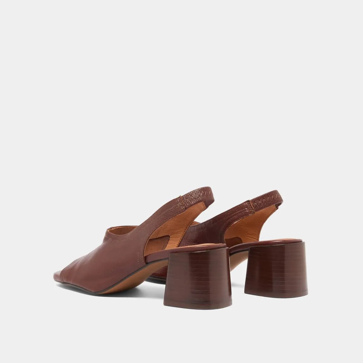 429- Brownie B Cuir Marron