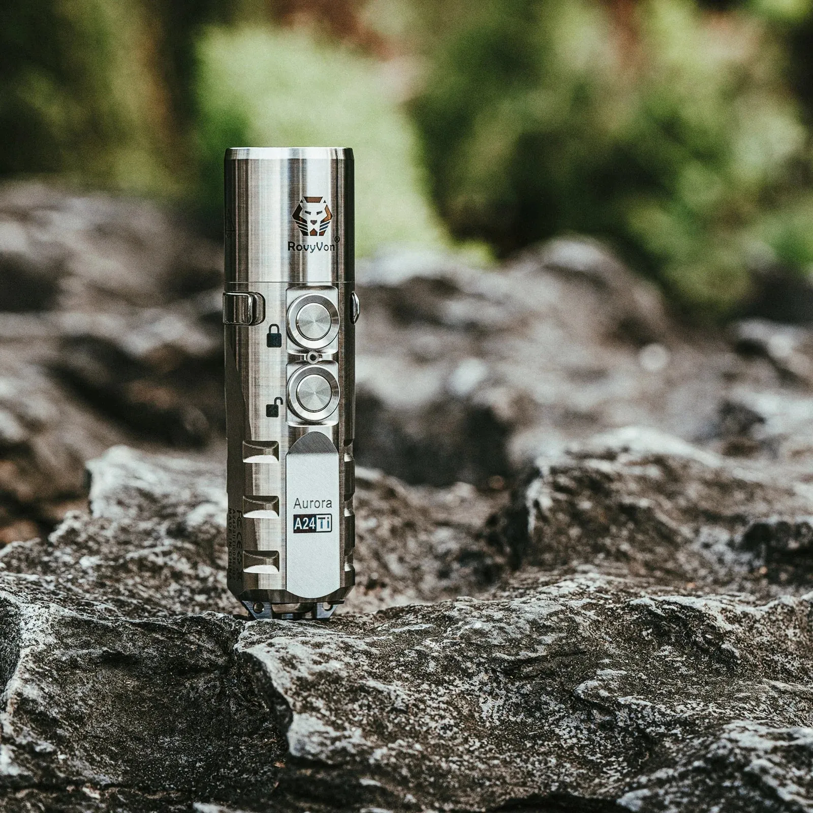 Aurora A24 Titanium EDC Flashlight | Gen 2