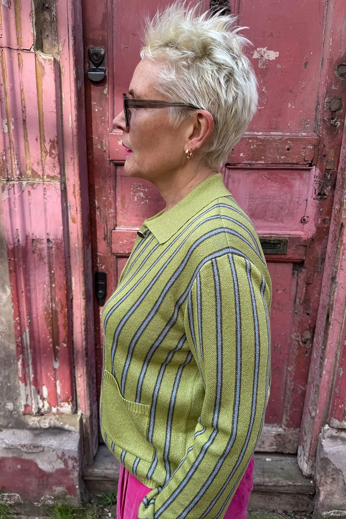 Baum Und Pferdgarten Capera Lux Dark Citron Cardigan