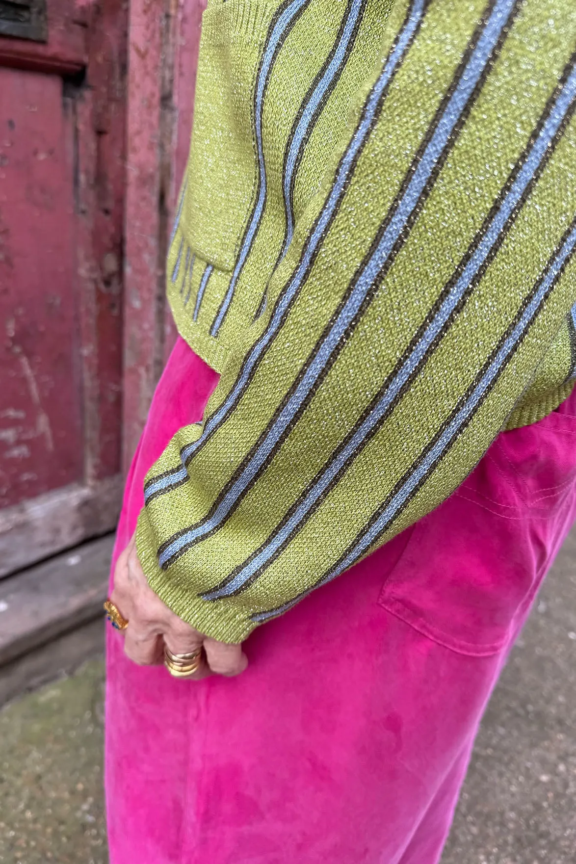 Baum Und Pferdgarten Capera Lux Dark Citron Cardigan