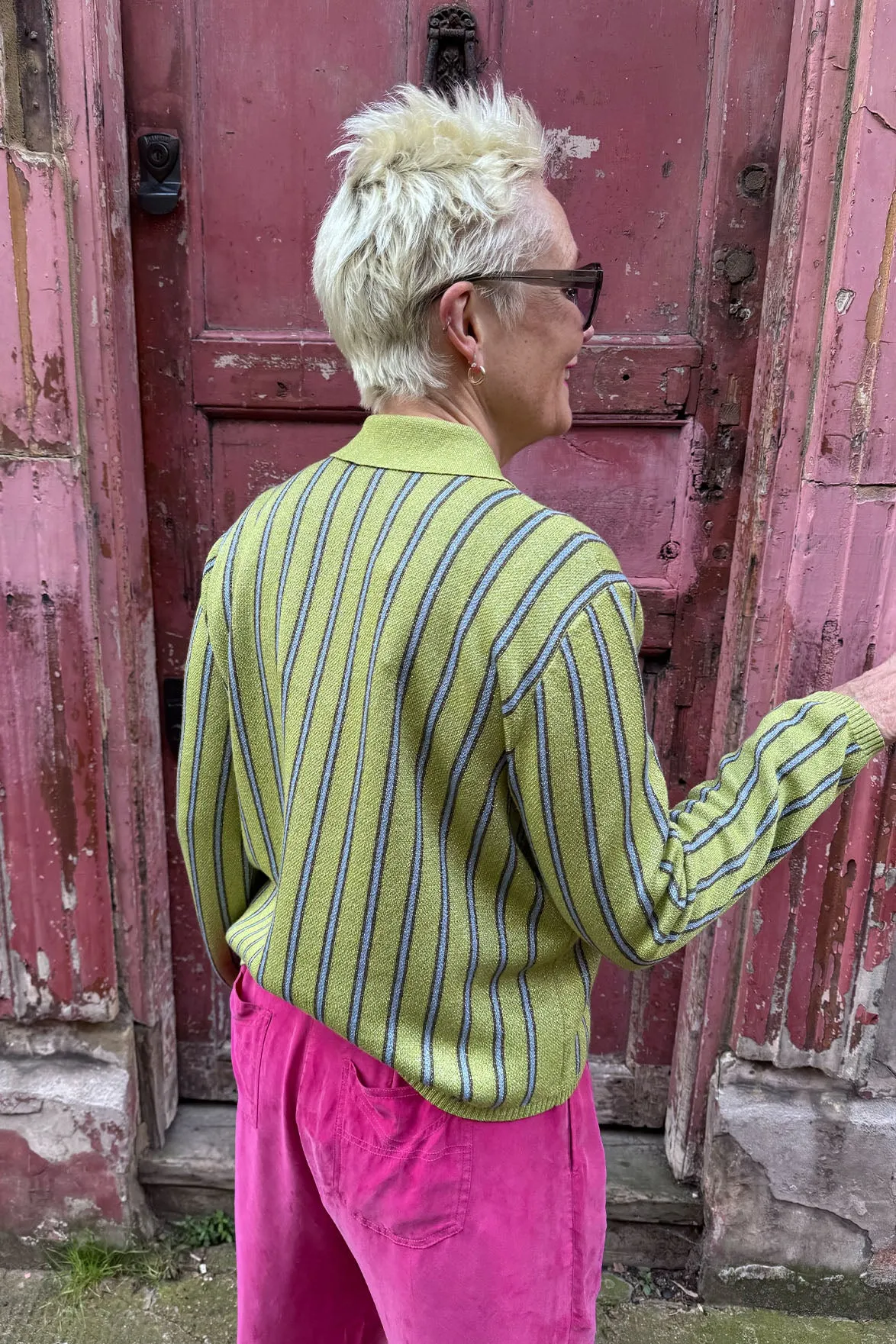Baum Und Pferdgarten Capera Lux Dark Citron Cardigan