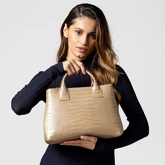 Bella Croco 12 - Light Beige