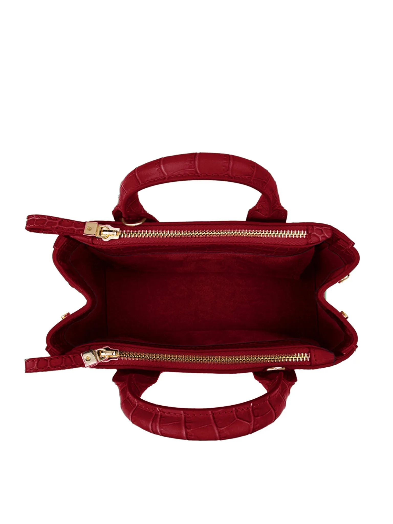 Bella Croco 9 - Dark Red