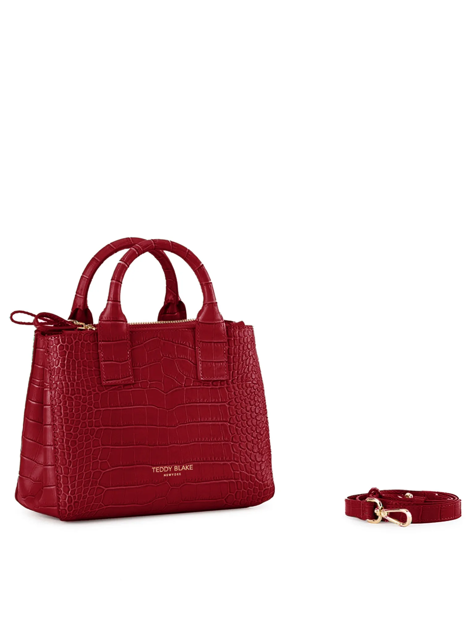 Bella Croco 9 - Dark Red