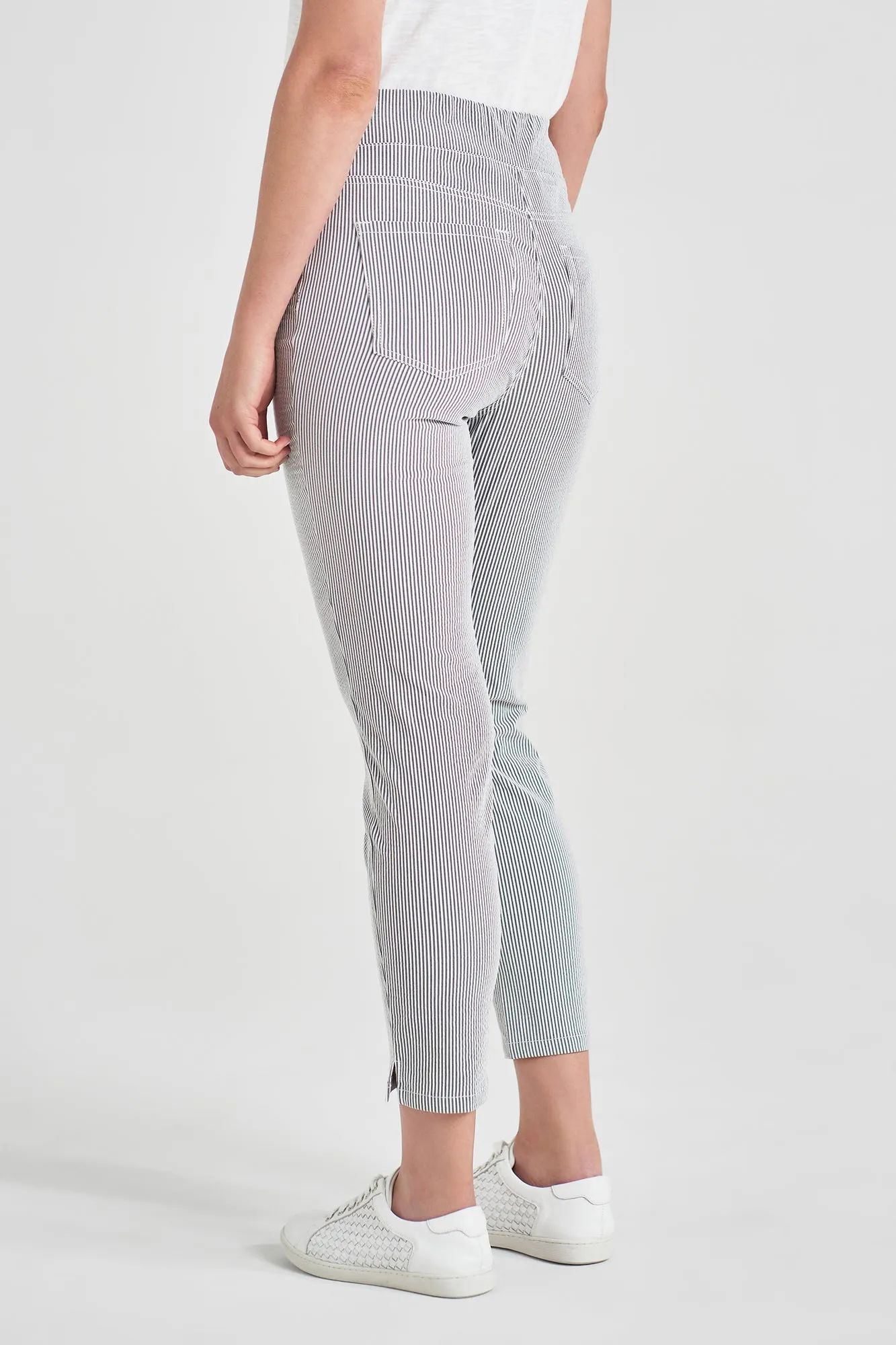 Bengajean® 7/8 Seersucker - Black Stripe