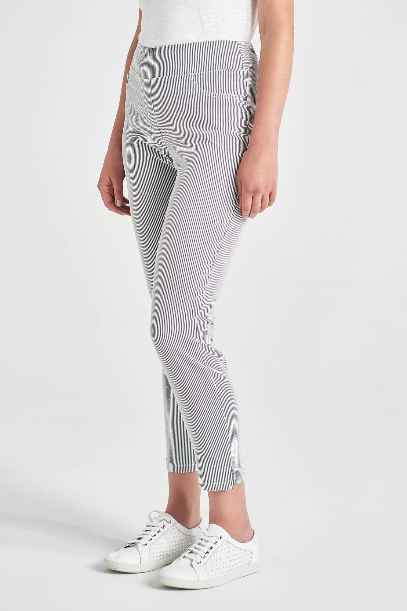 Bengajean® 7/8 Seersucker - Black Stripe