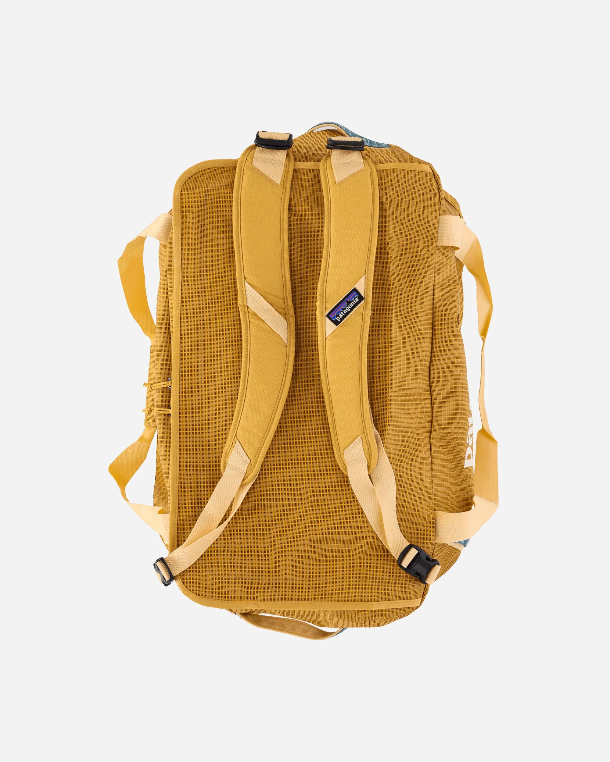 Black Hole 55L Duffel Bag Pufferfish Gold
