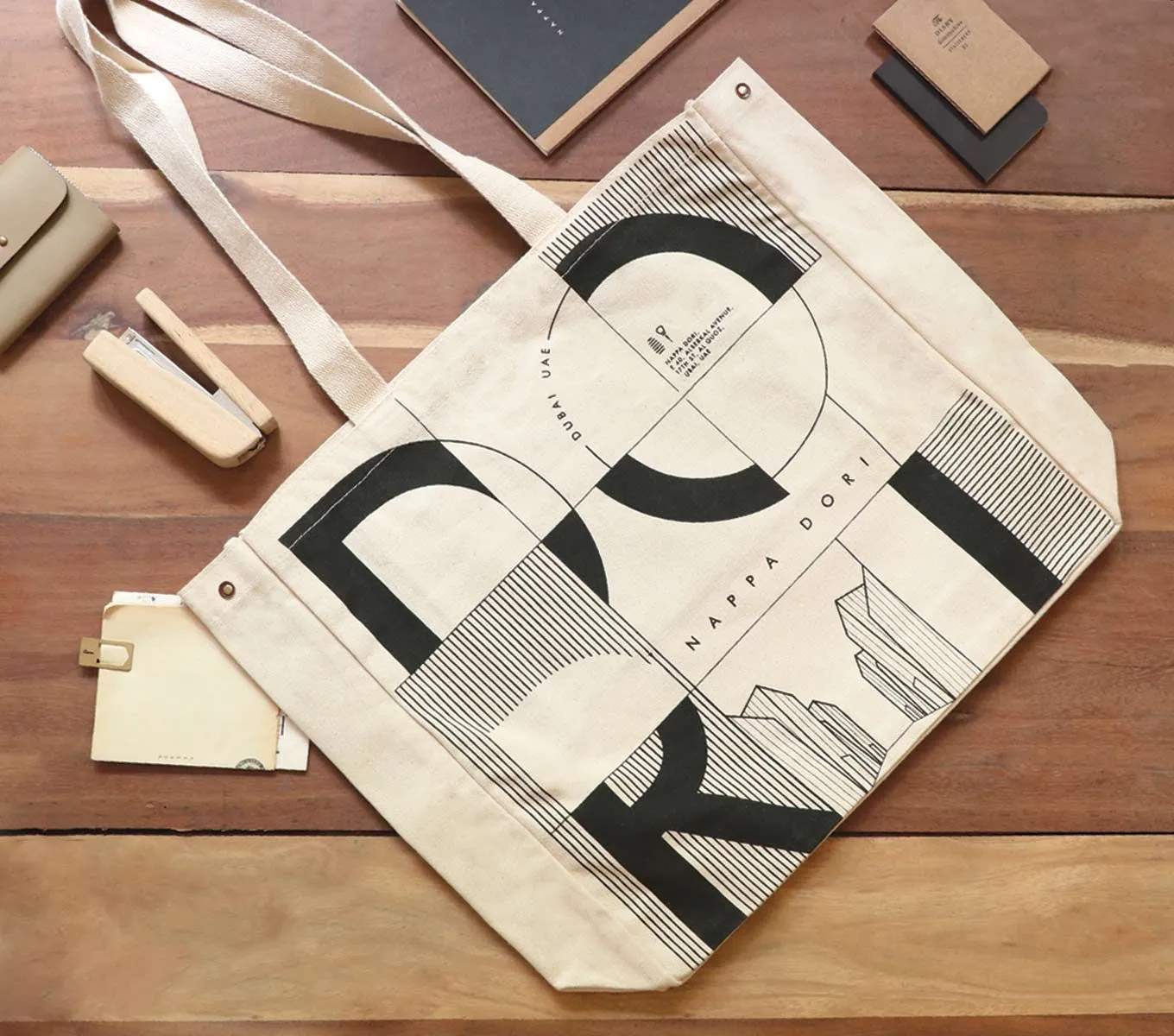 Canvas Tote - Dubai