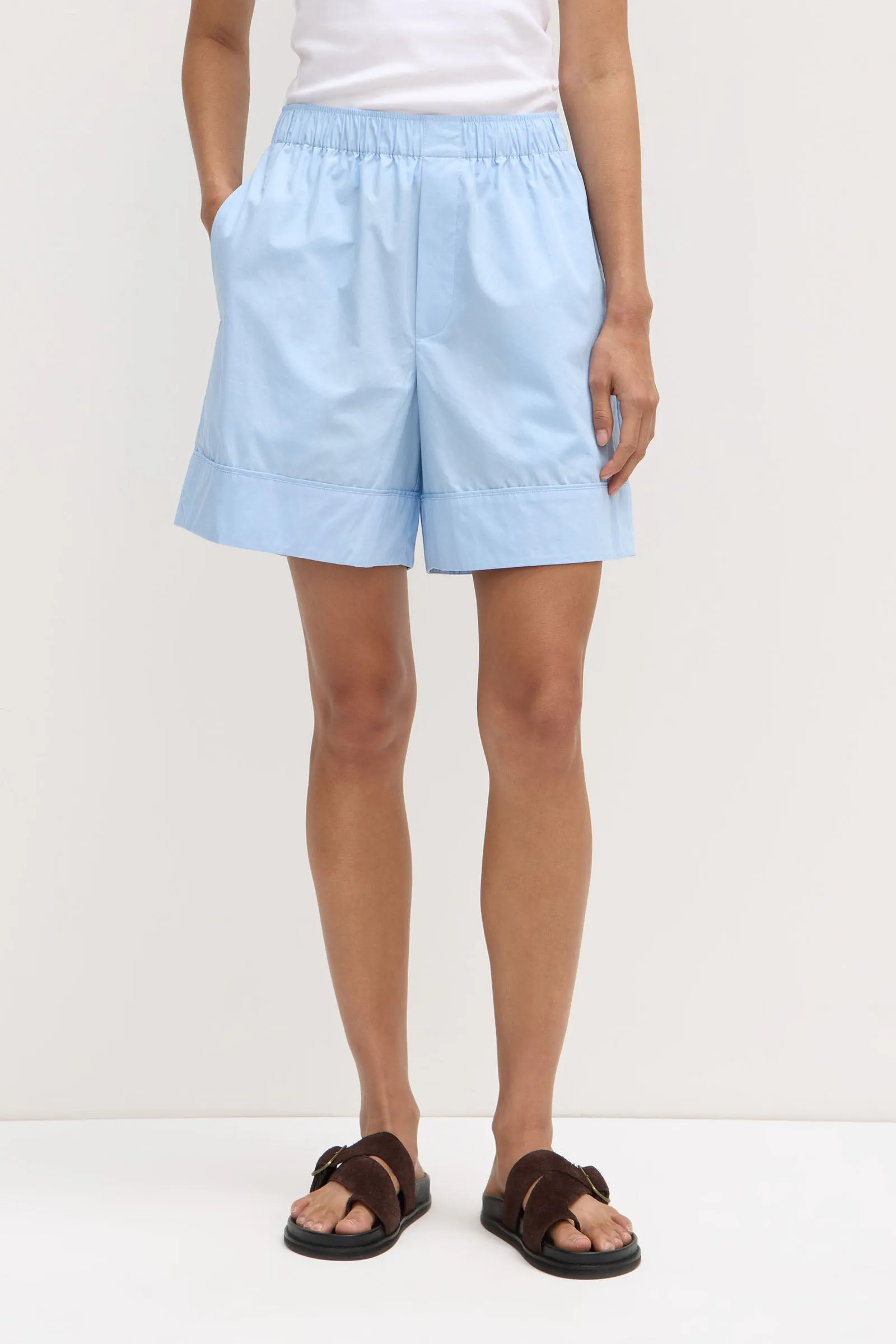 Cleo Longline Poplin Short