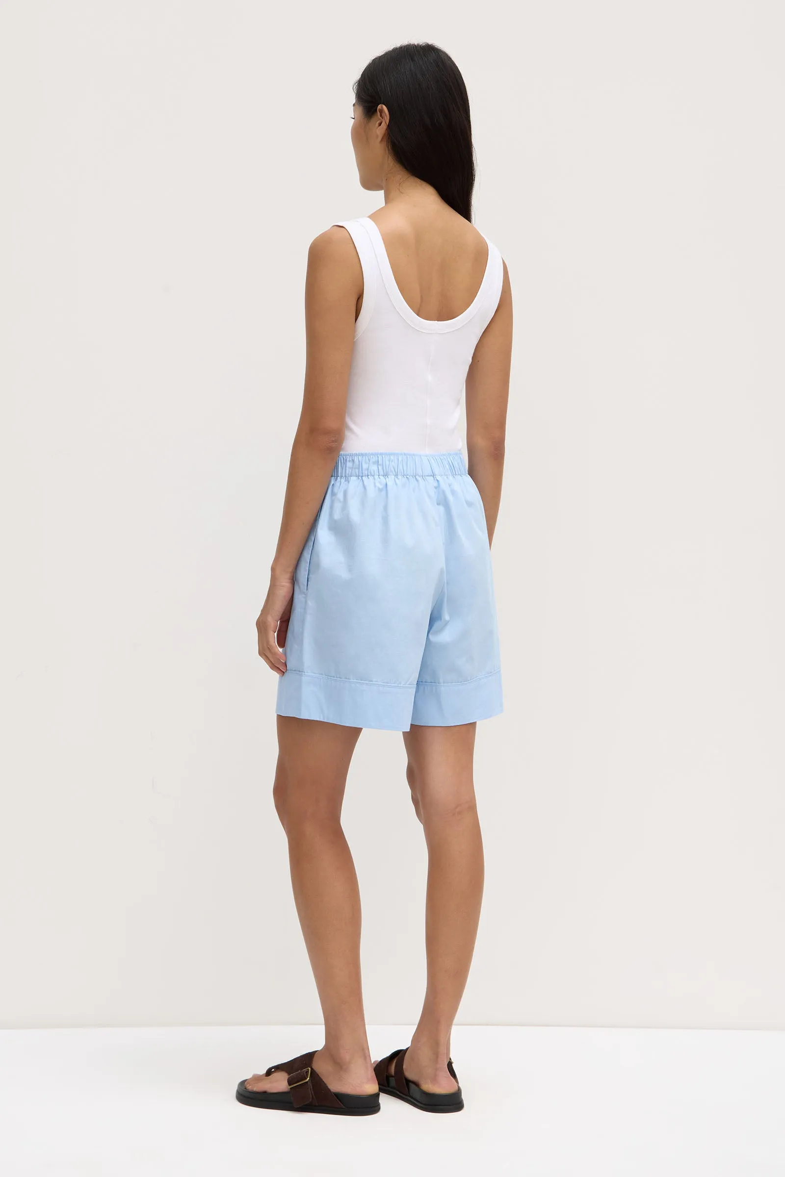 Cleo Longline Poplin Short