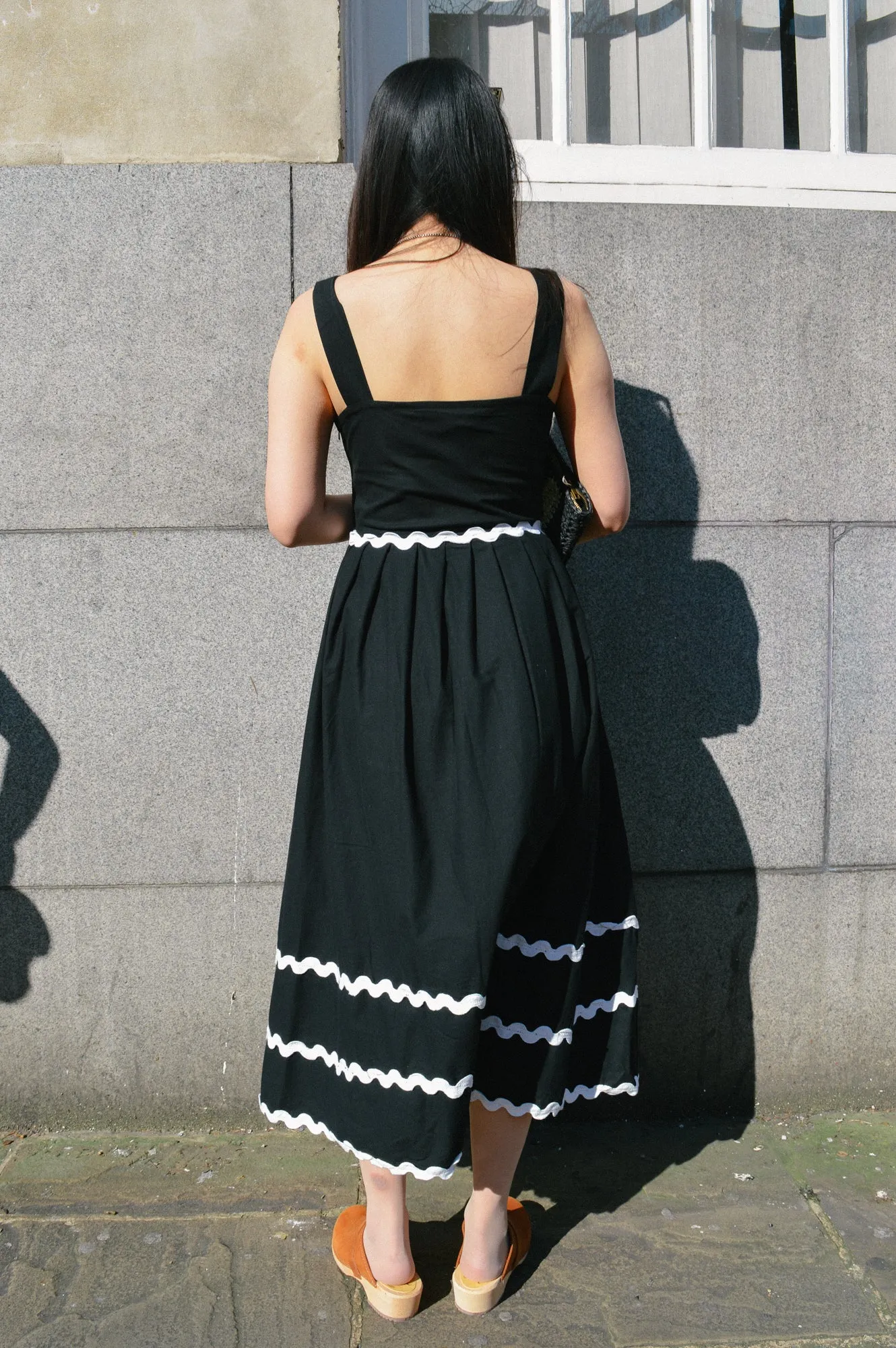 Compania Fantastica Black Midi Dress