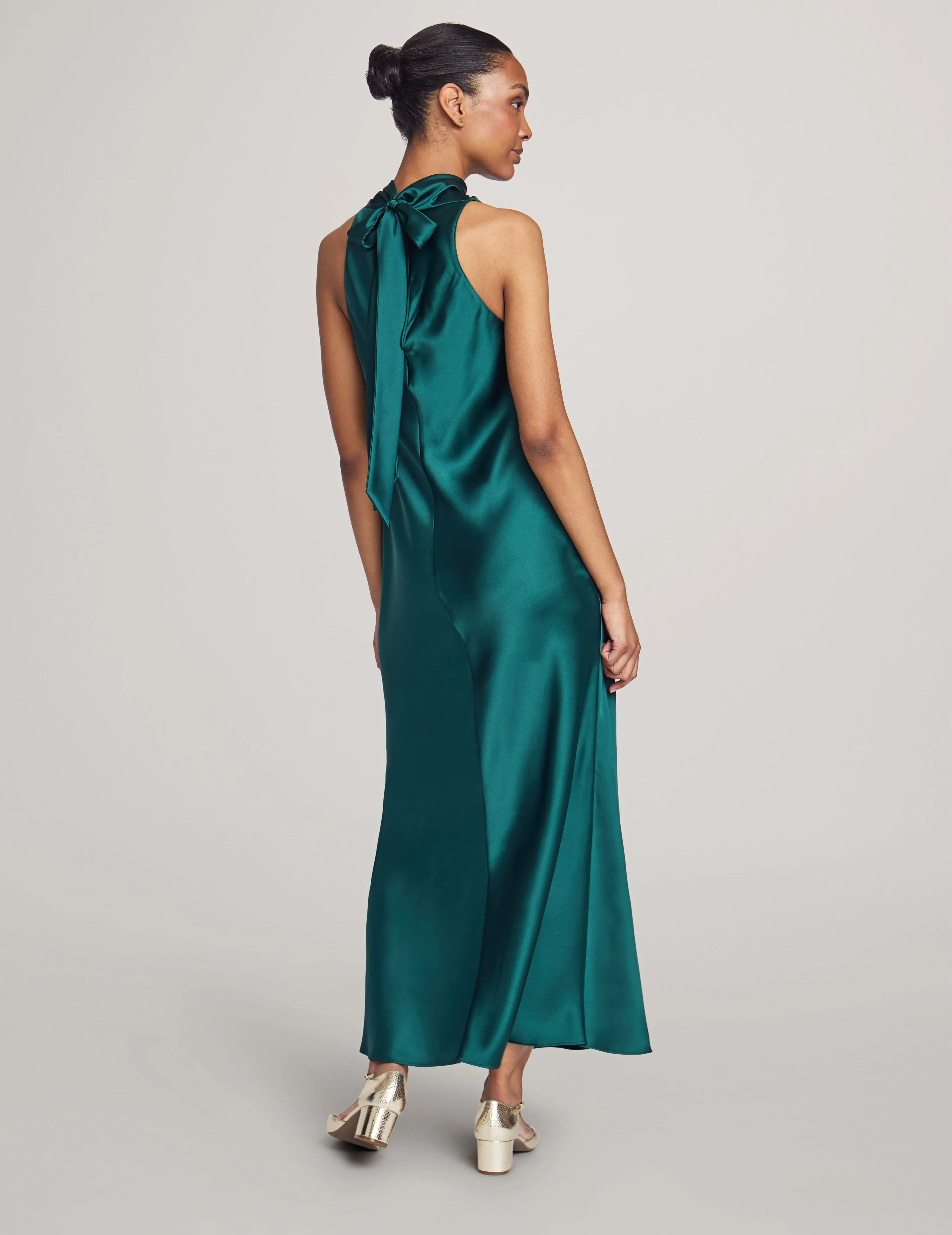 Cowl Neck Midi Dress - Sale