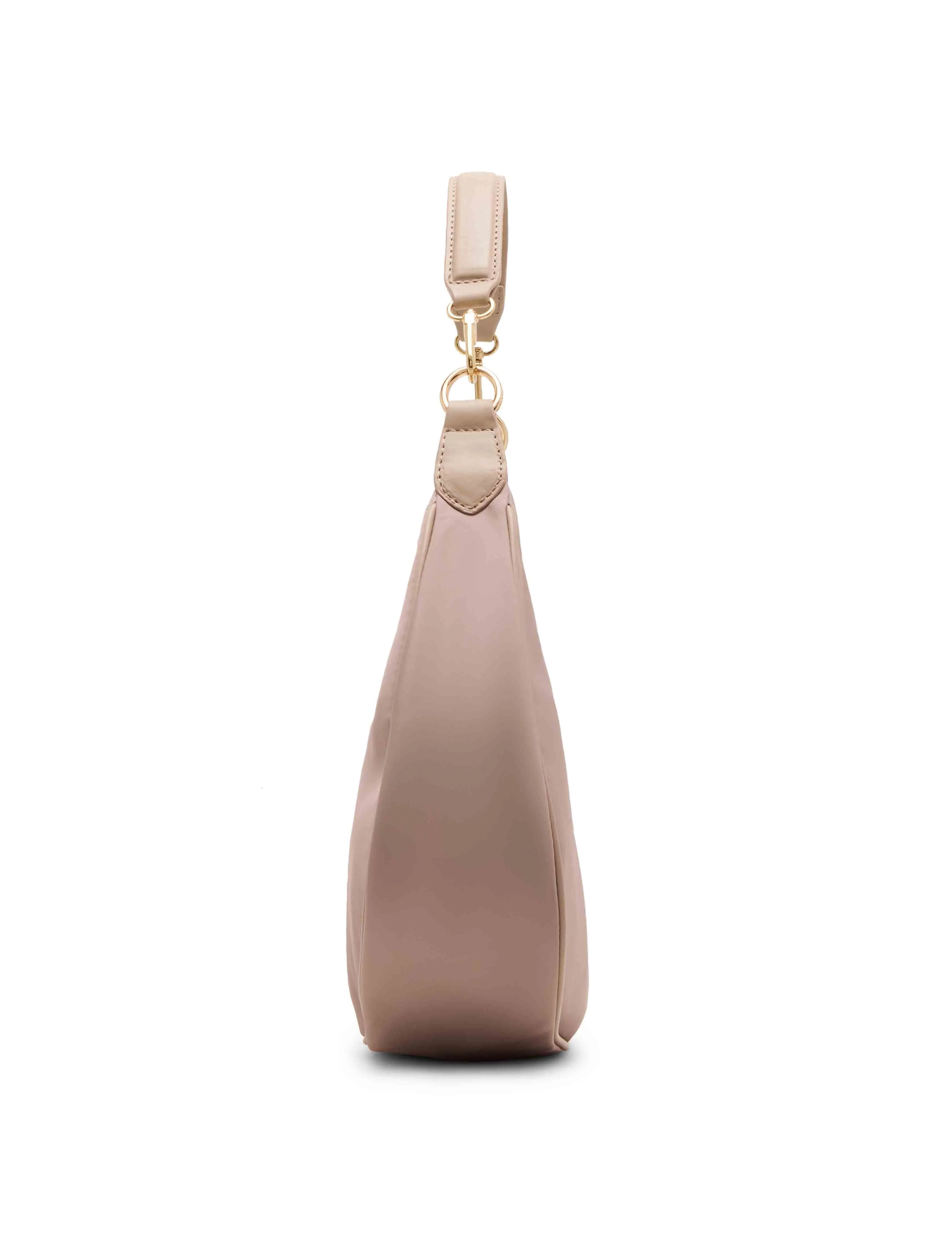 Crescent Shoulder Bag with Detachable Strap