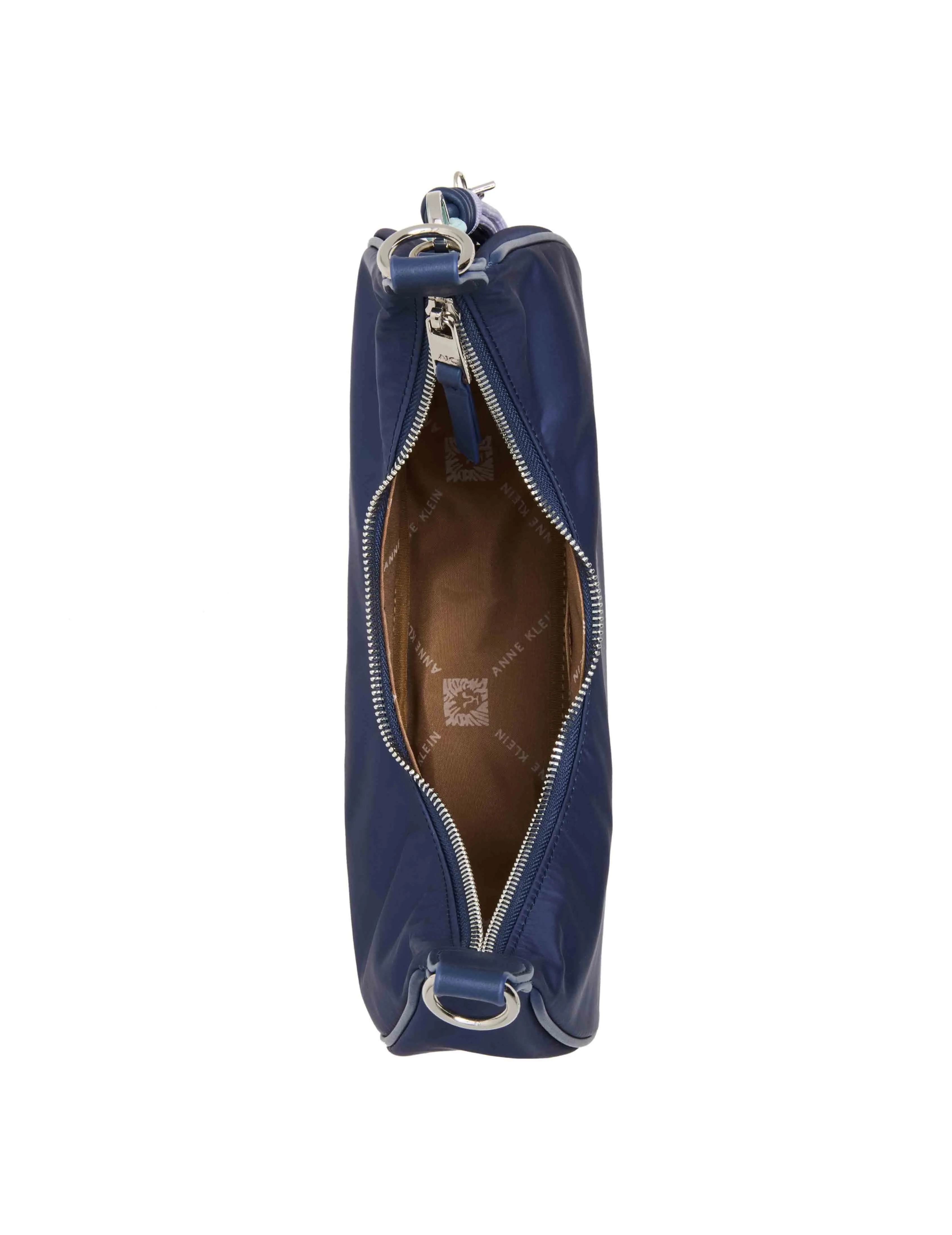Crescent Shoulder Bag with Detachable Strap