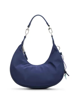 Crescent Shoulder Bag with Detachable Strap