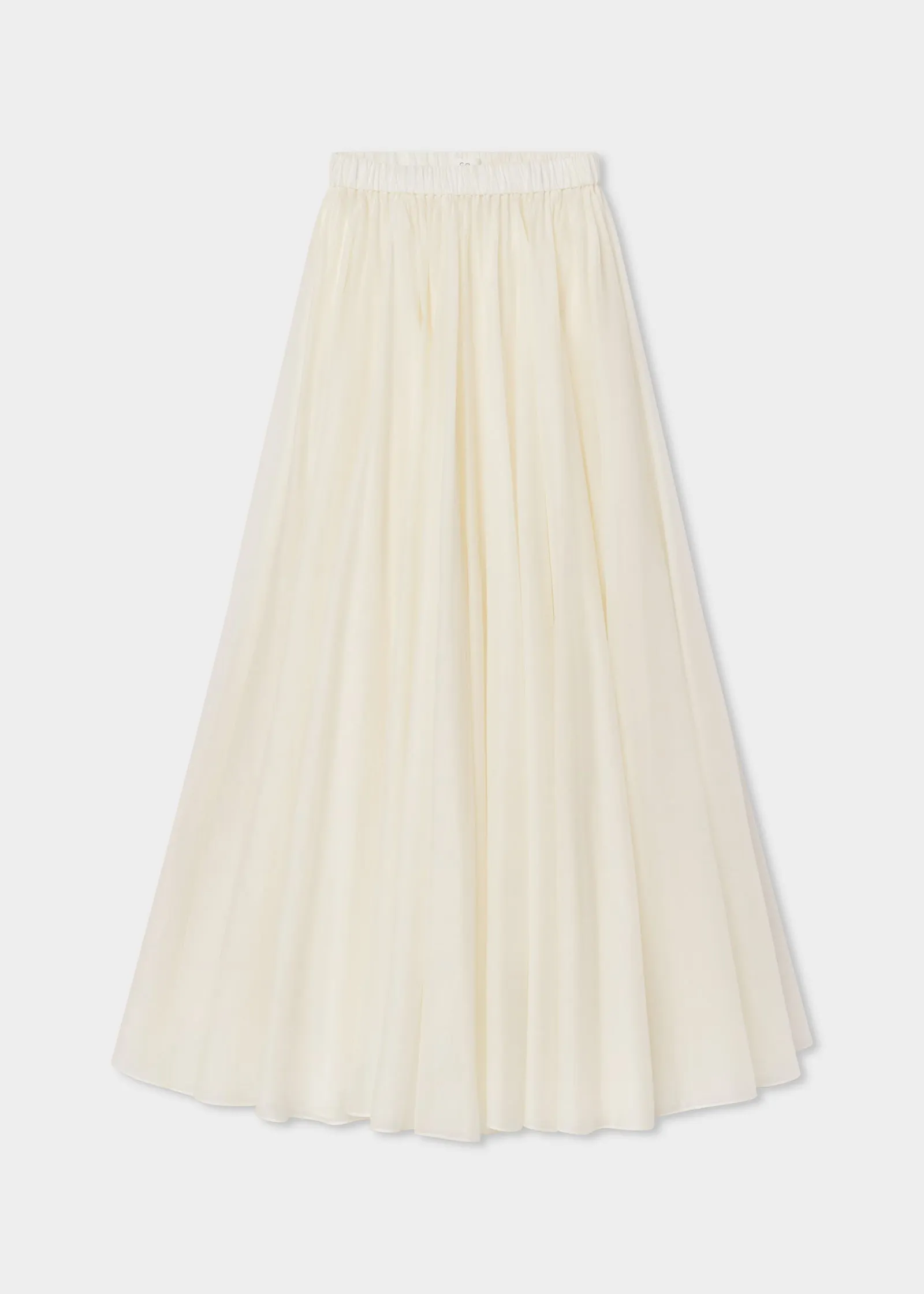 Crinoline Double Layer Skirt - Ivory