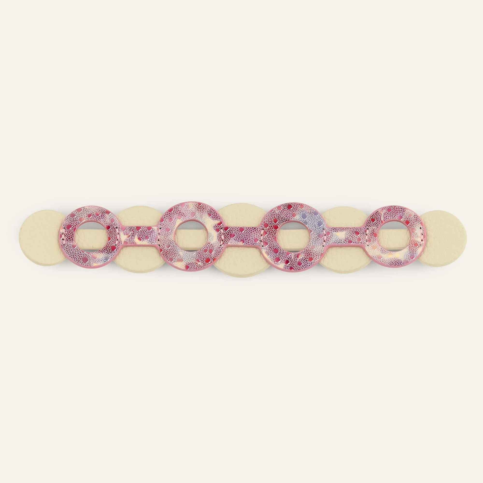 Deco Discs | Cherry Blossom Cream with Gold hardware