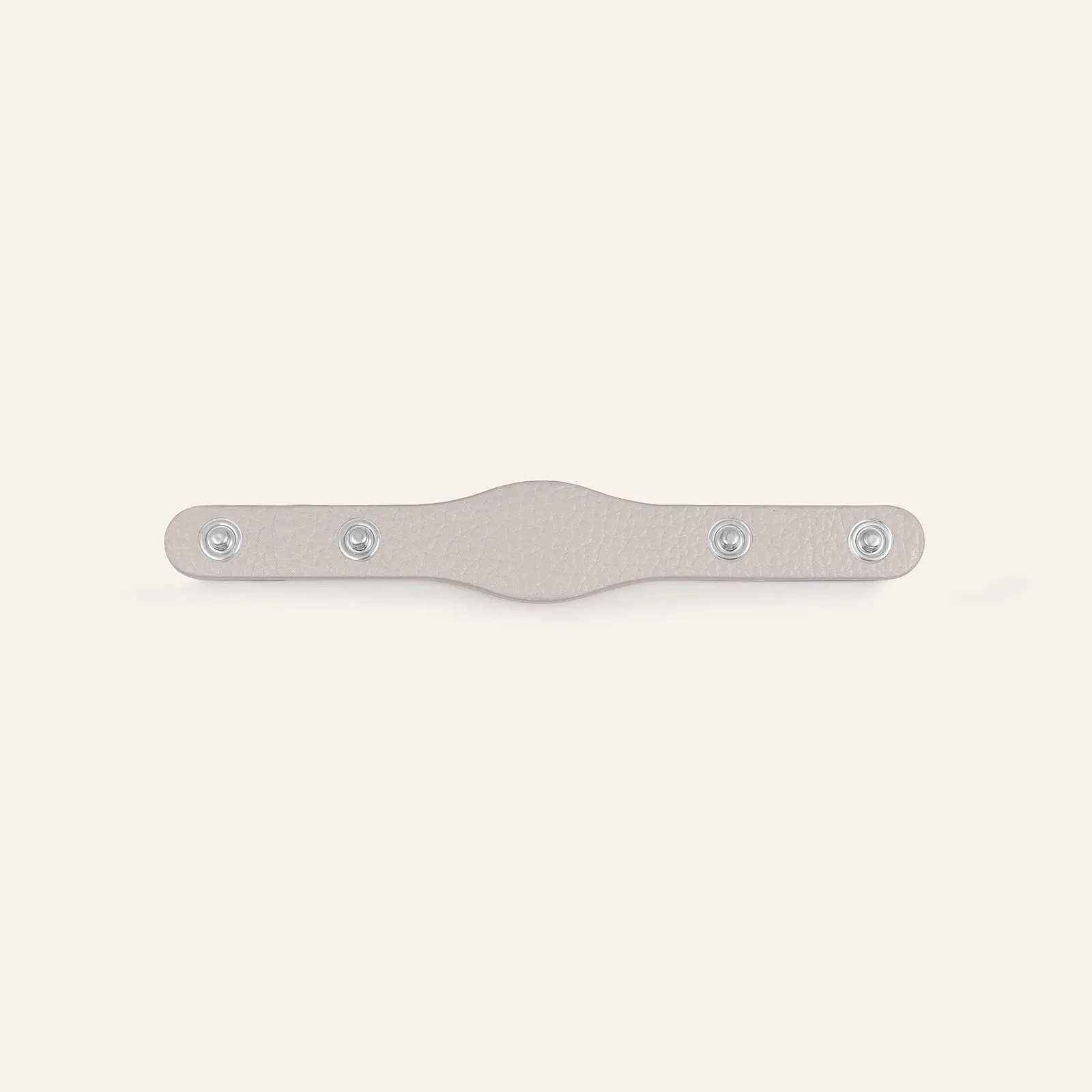 Deco Logo Mini | Porcelain with Silver hardware