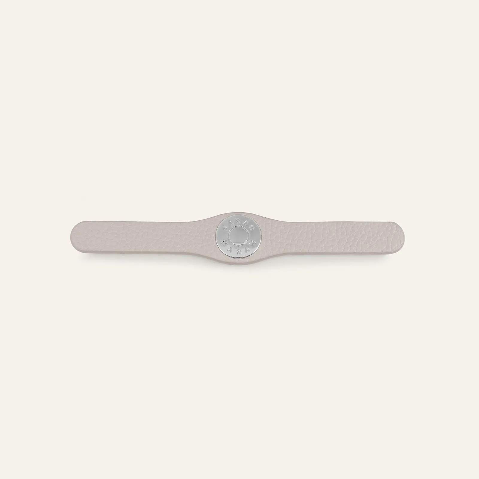 Deco Logo Mini | Porcelain with Silver hardware