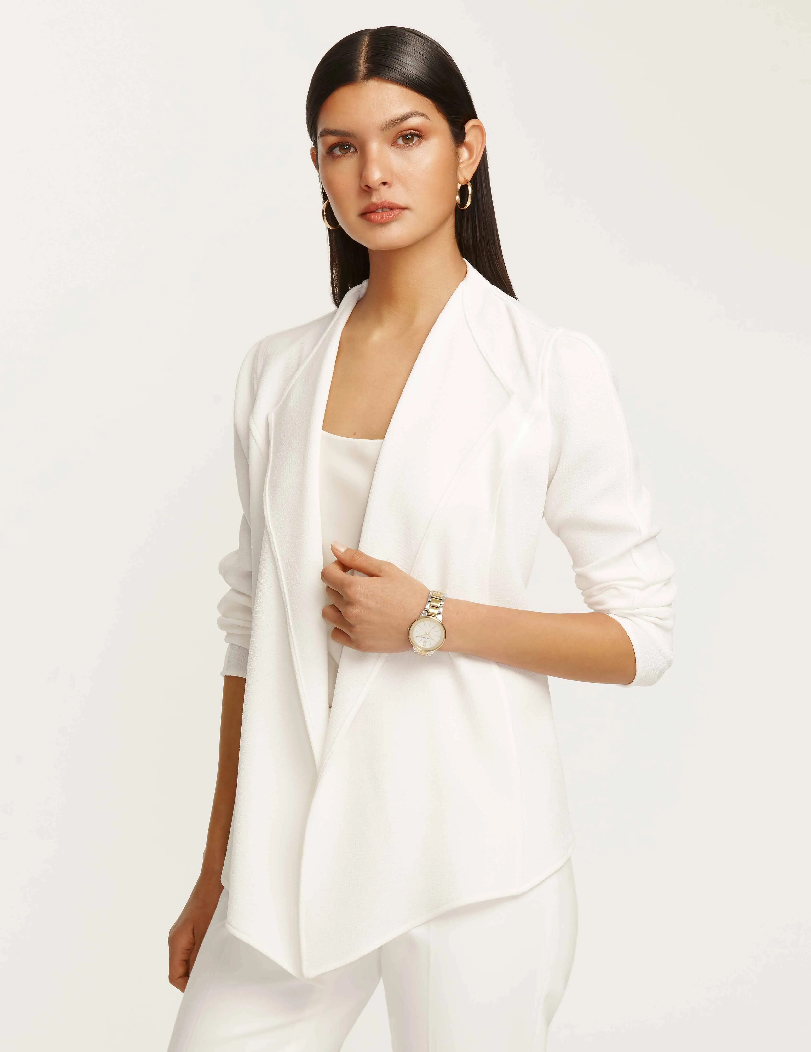 Drape Front Jacket- Sale