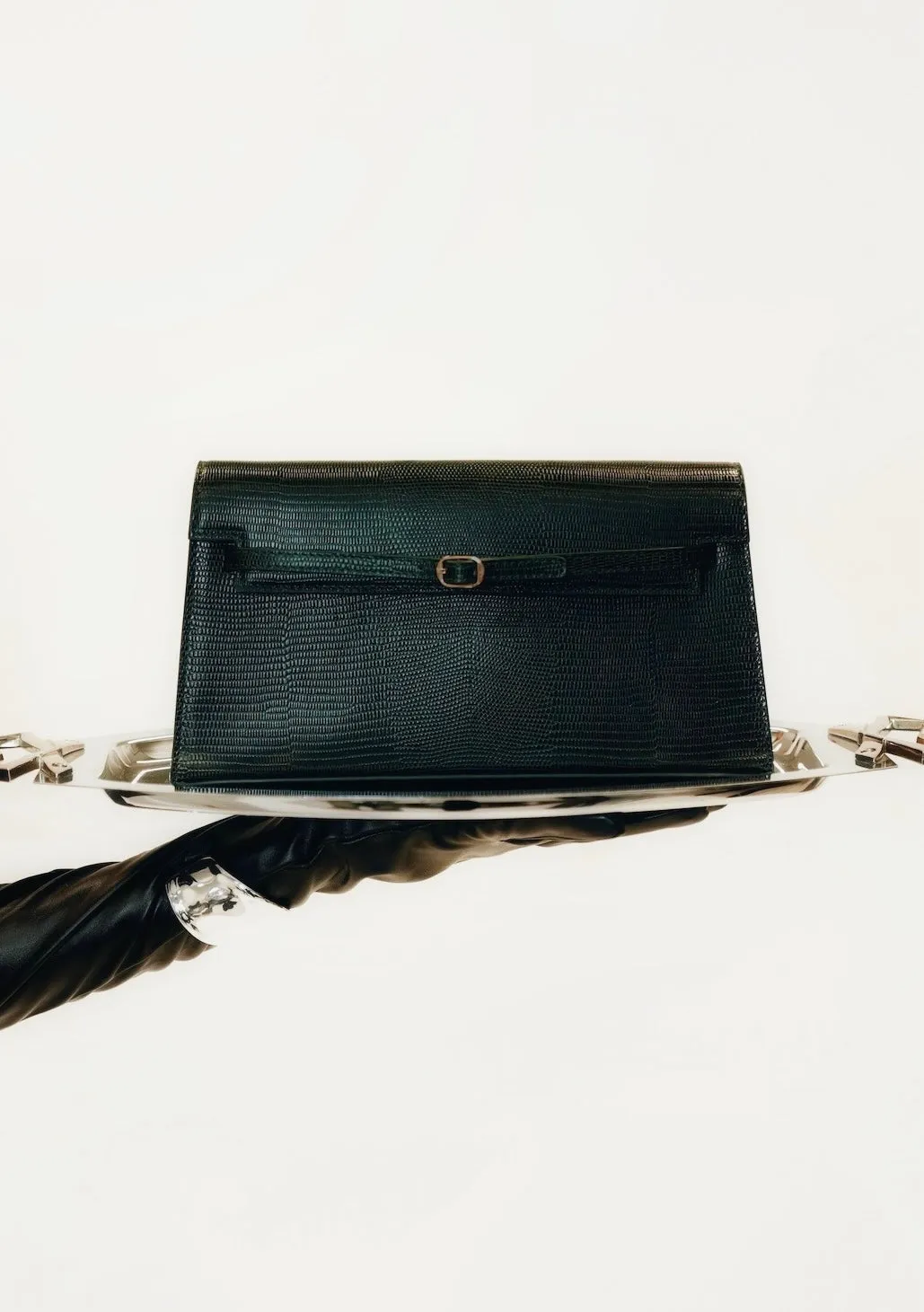Emerald Lizard Shoulder Bag (Limited Edition.)