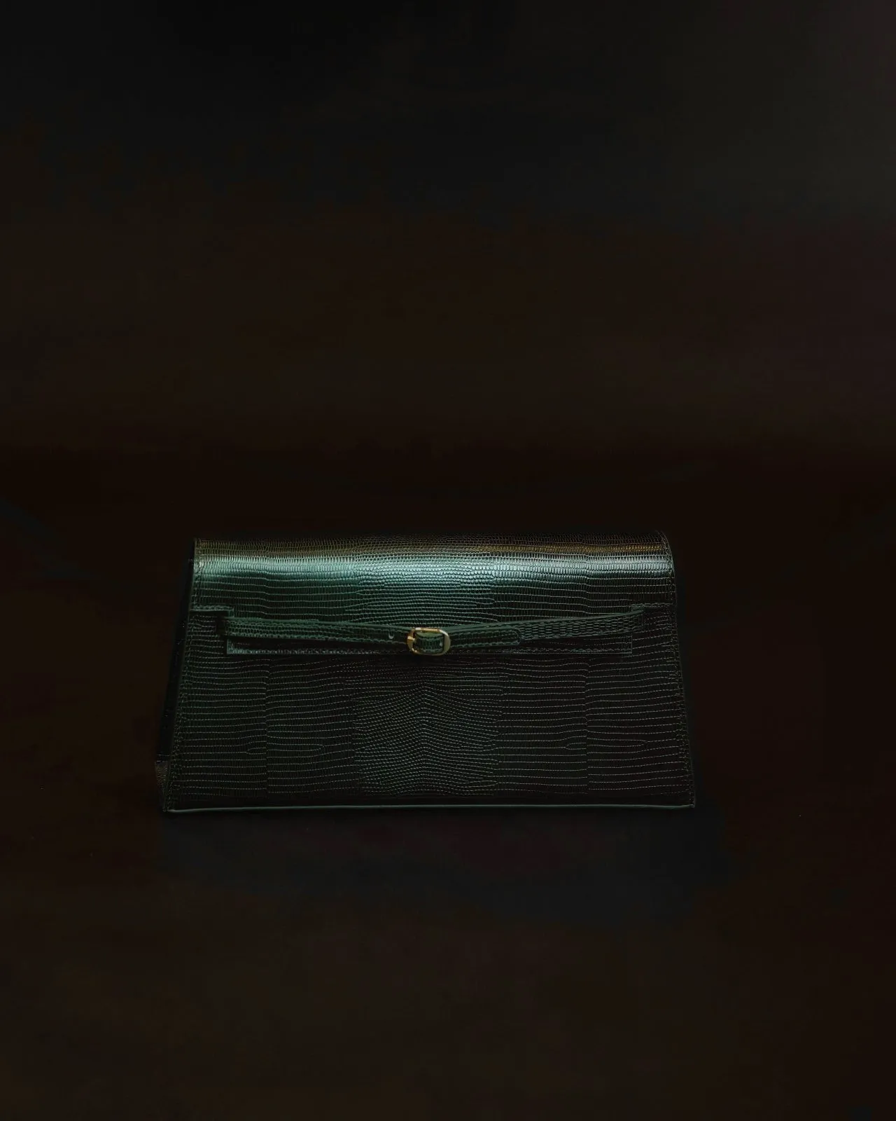 Emerald Lizard Shoulder Bag (Limited Edition.)