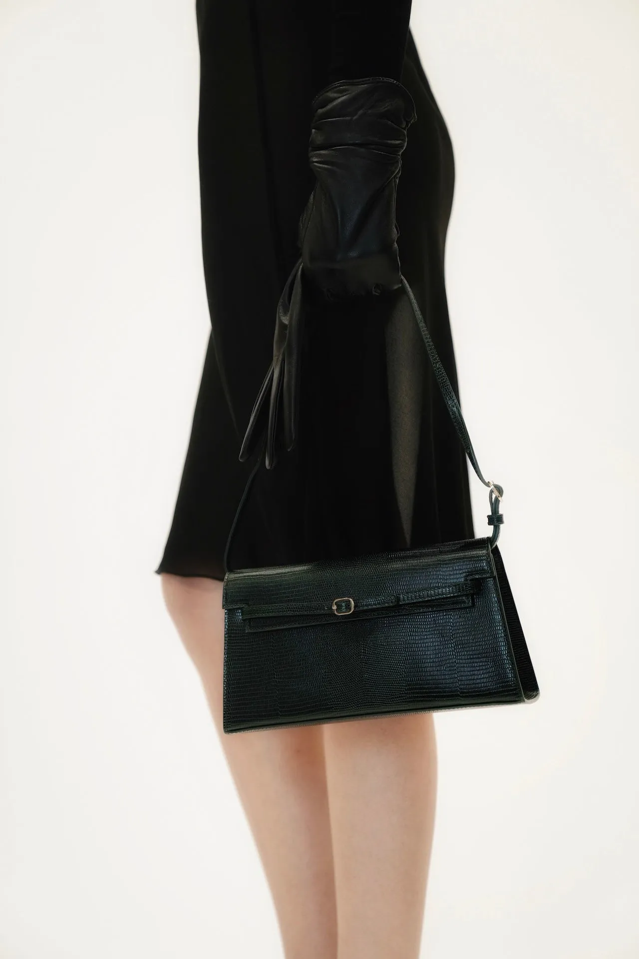 Emerald Lizard Shoulder Bag (Limited Edition.)