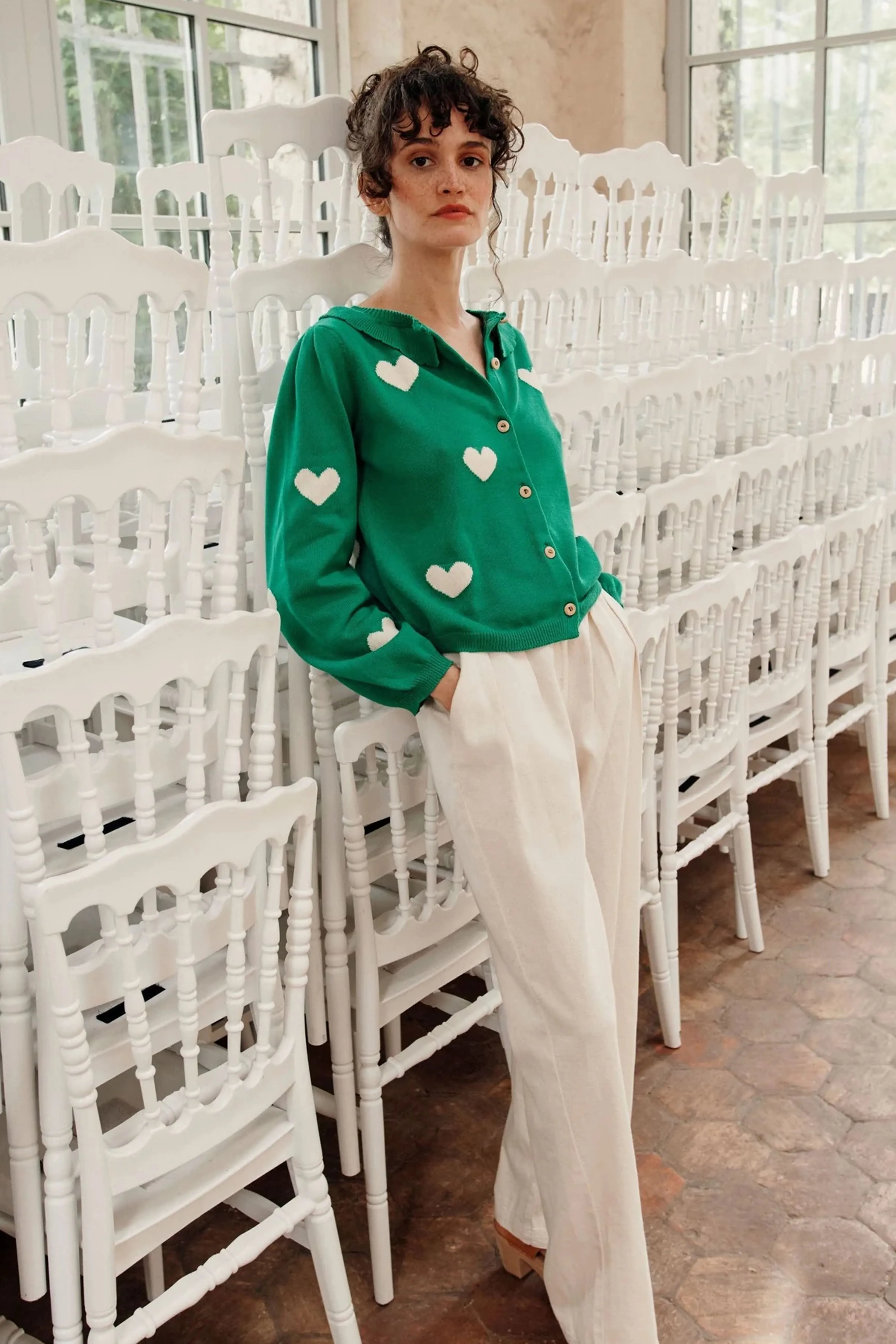 Emile et Ida Boum Clover Cardigan