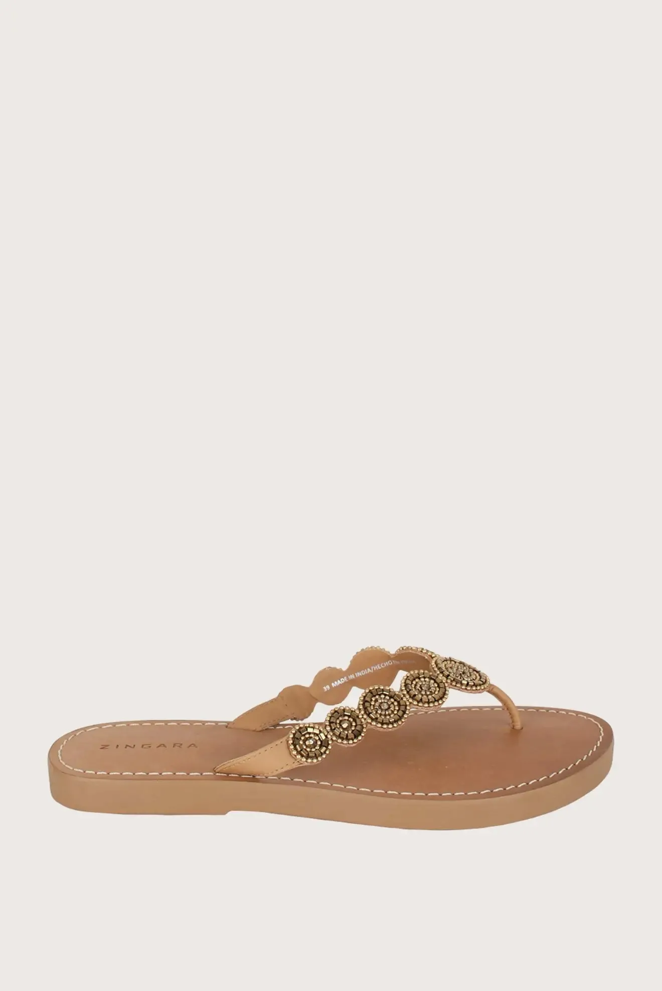 Eva Cristal Sandal Golden