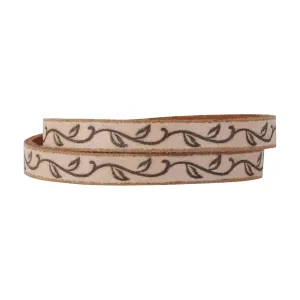 Floral Double Wrap Cross Bracelet