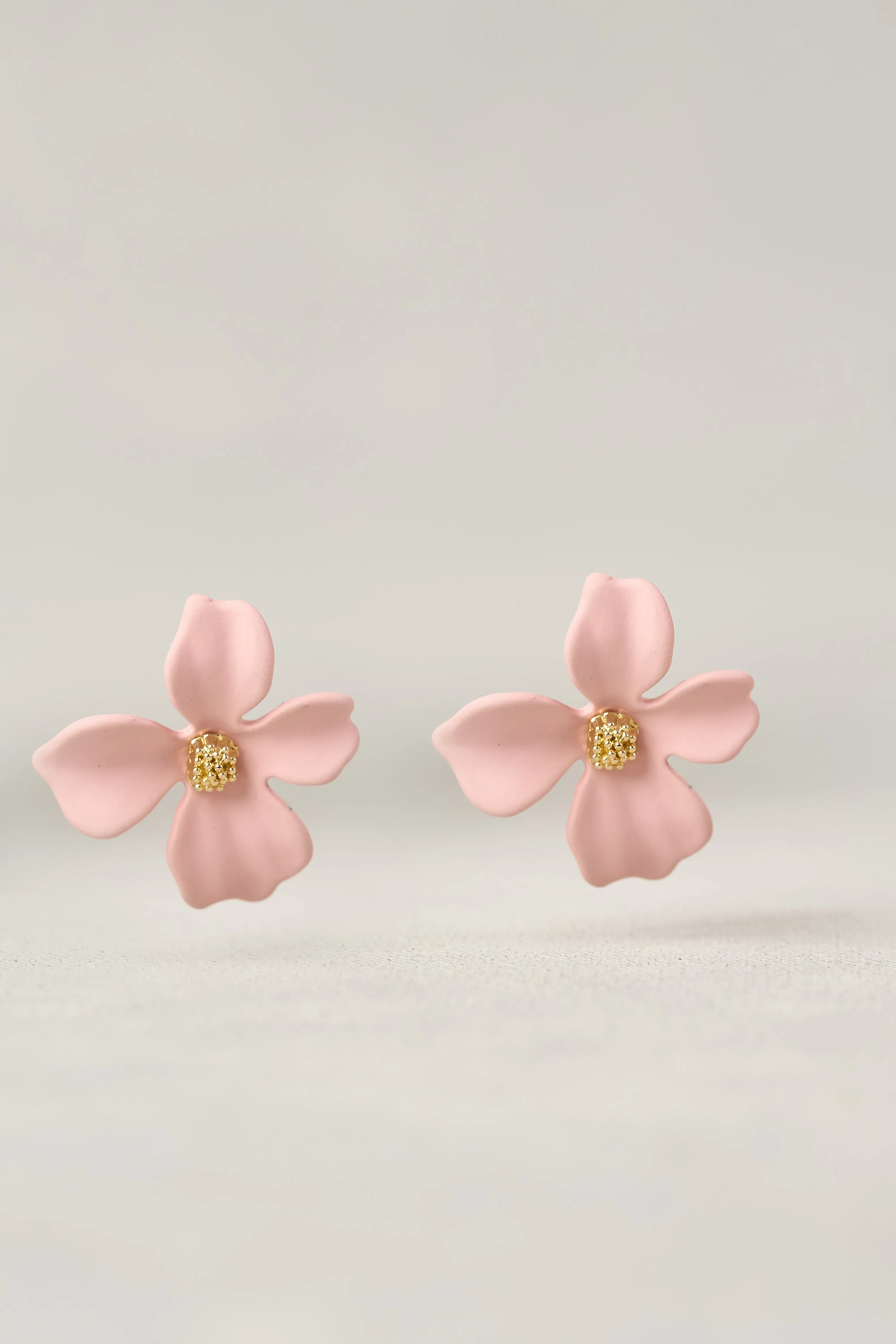 Floral Stud Earrings - Multi