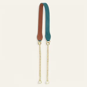 Gemini Strap | Petrol Rust with Gold hardware