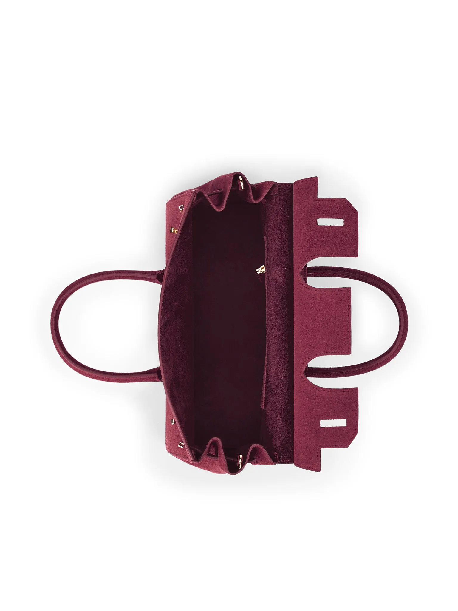 Gigi Suede  13 - Dark Red