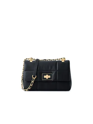 Grid Leather Crossbody & Shoulder Bag