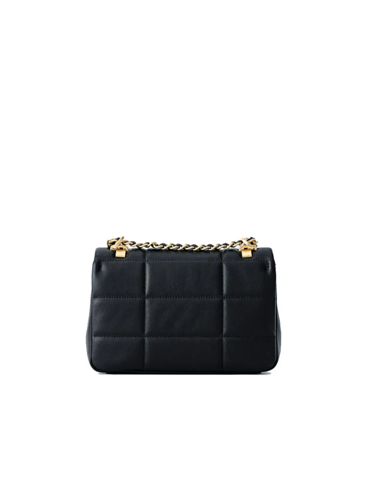 Grid Leather Crossbody & Shoulder Bag
