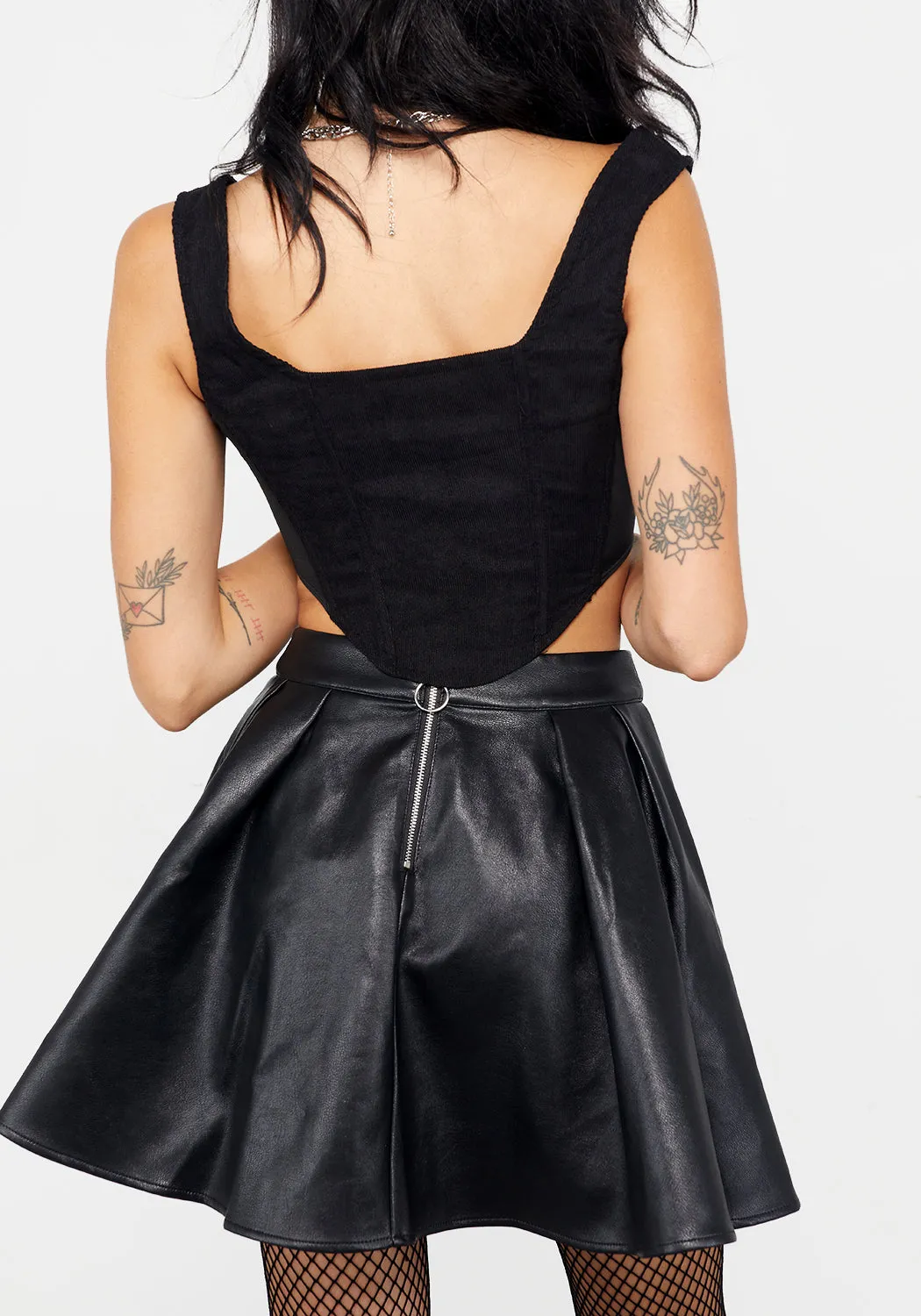 Hail Zip Up Corset