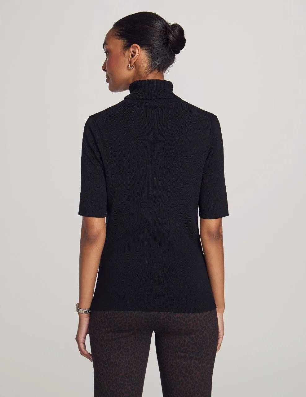 Half Sleeve Turtleneck- Sale