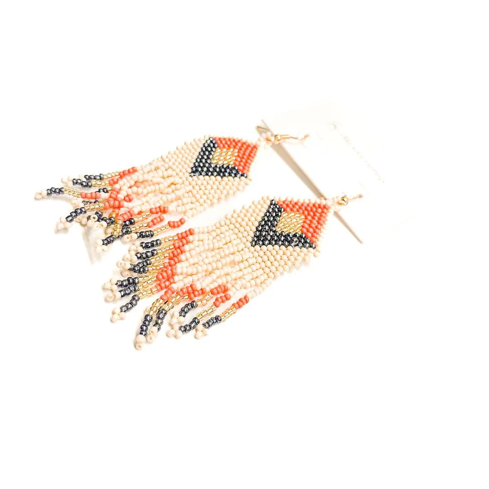 Ibiza Fringe Dangle Earrings