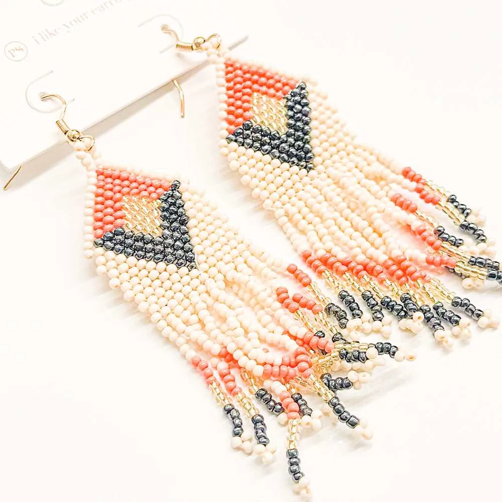 Ibiza Fringe Dangle Earrings