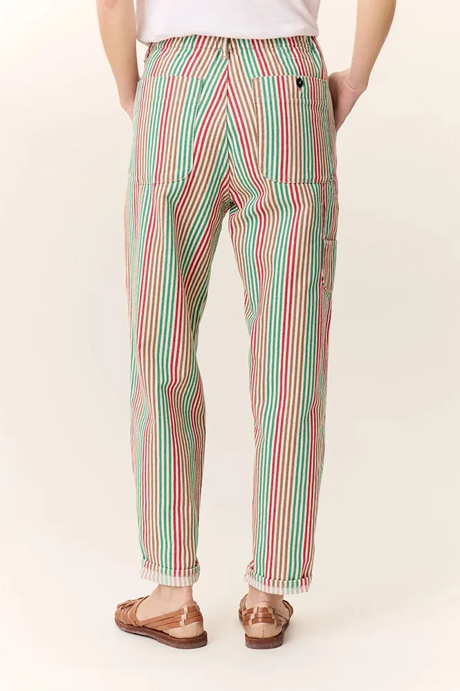 Leon & Harper Armina Multi Stripe Trousers