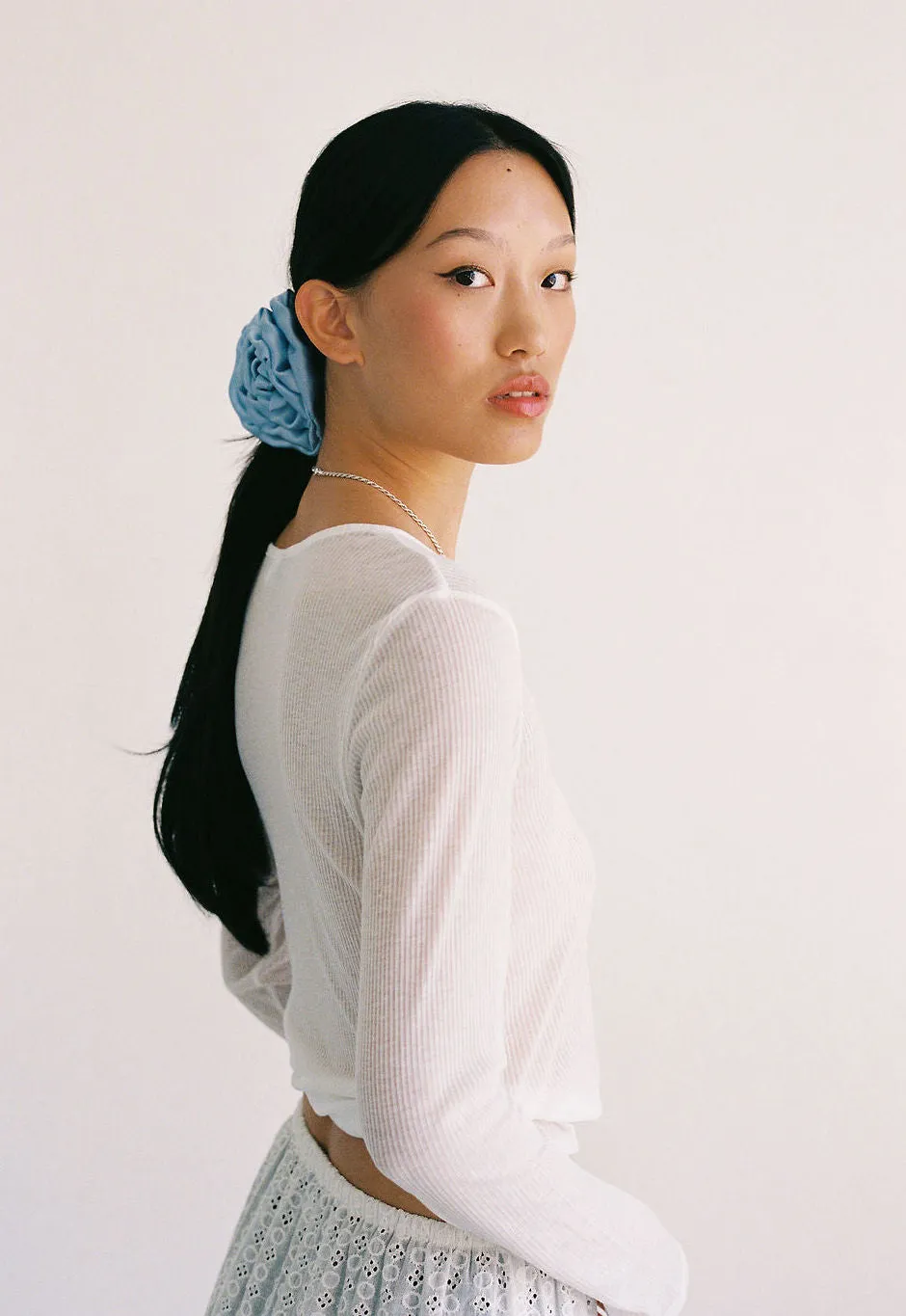 Libra Rosette Scrunchie