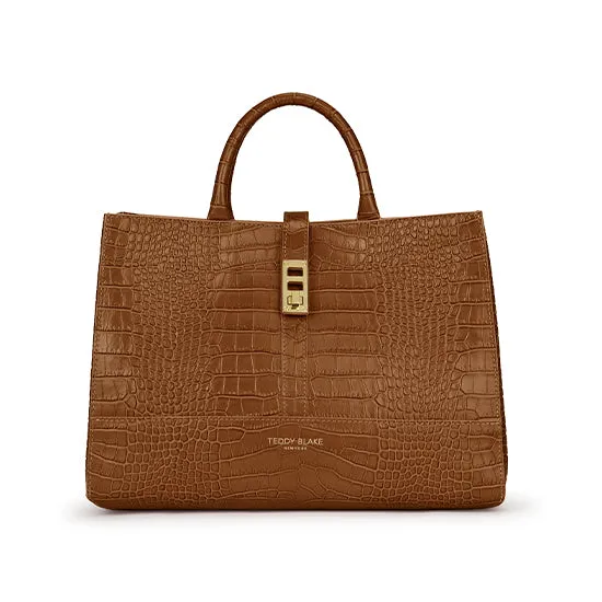 Lola Croco 12 - Camel Brown