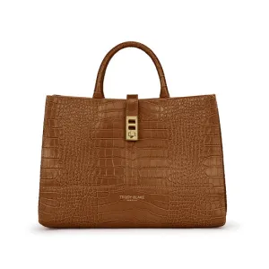 Lola Croco 12 - Camel Brown
