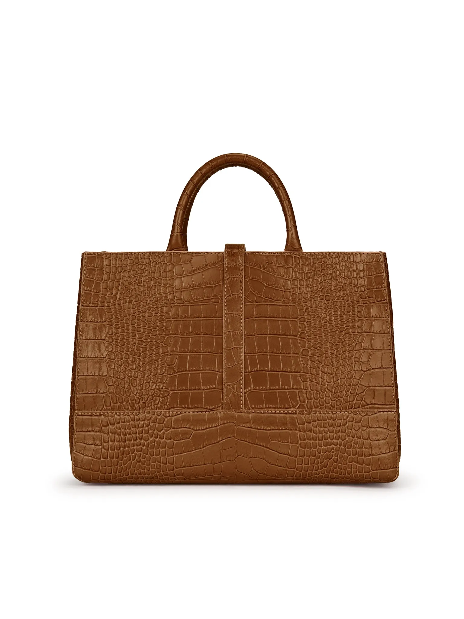 Lola Croco 12 - Camel Brown