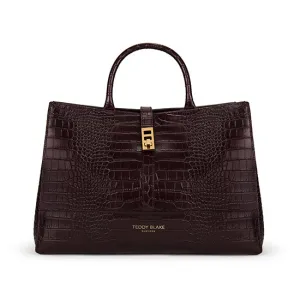 Lola Croco 15 - Dark Brown
