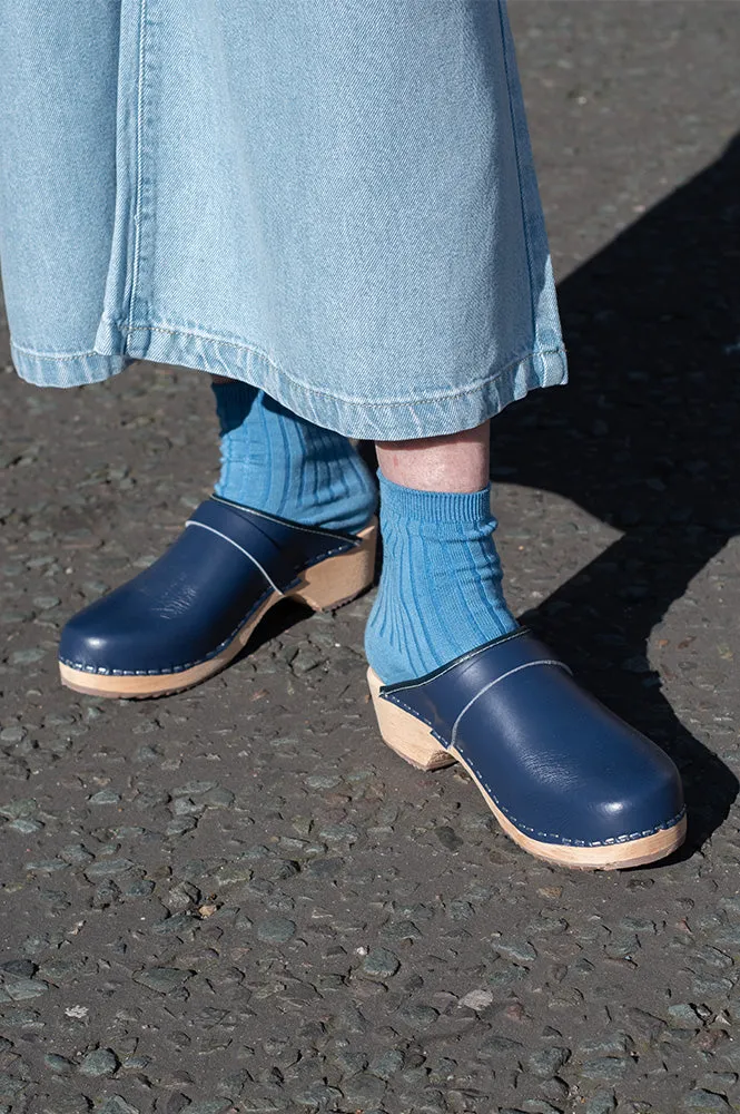 Lotta Classic Blue Clogs